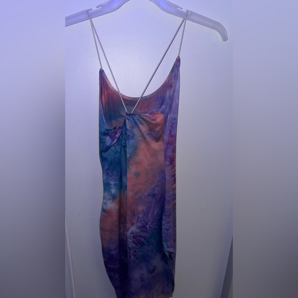 Cotton Candy fitted dress💓💙. Very stretchy. - Picture 3 of 3